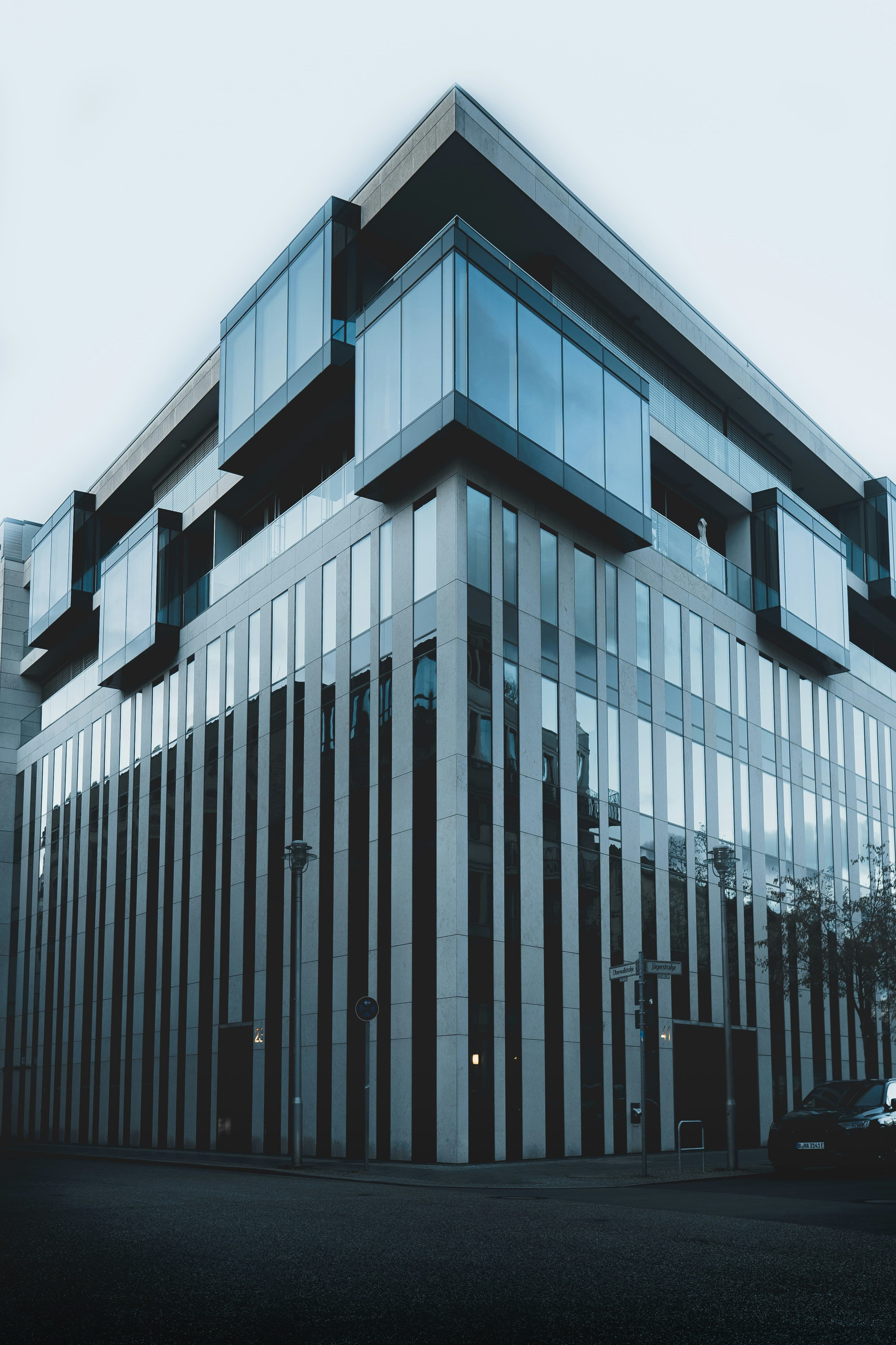 Modern healthcare facility exterior